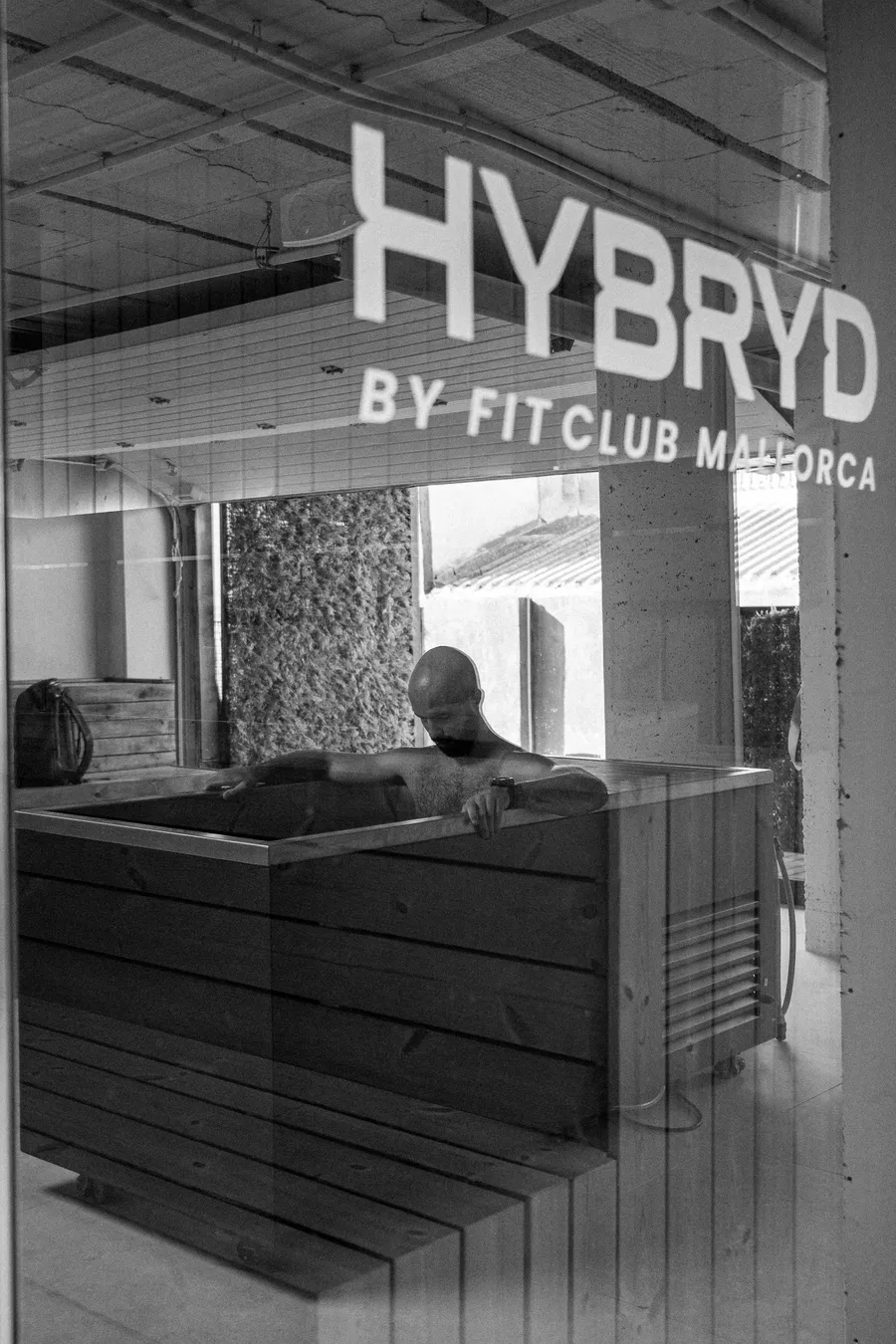 Baños de hielo del Recovery Lab de HYBRYD Mallorca
